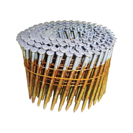 Metabo Hpt Collated Framing Nail, 3 in L, 16 ga, Hot Dipped Galvanized, Full Round Head, 16 Degrees, 4000 PK 12707HPT